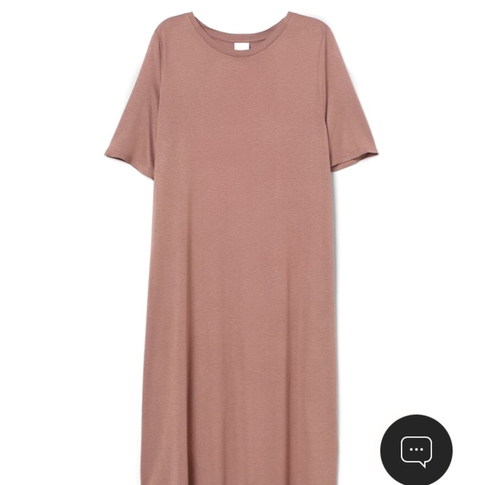 H&M Basics Short T Shirt Dress